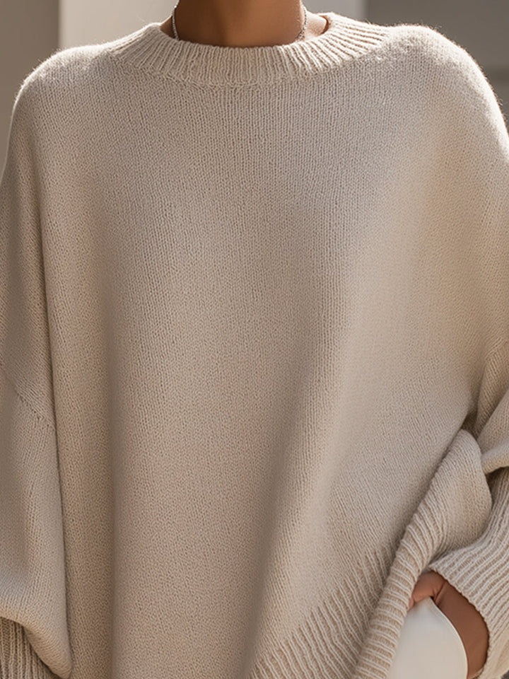 Anneta | Suéter poncho oversized