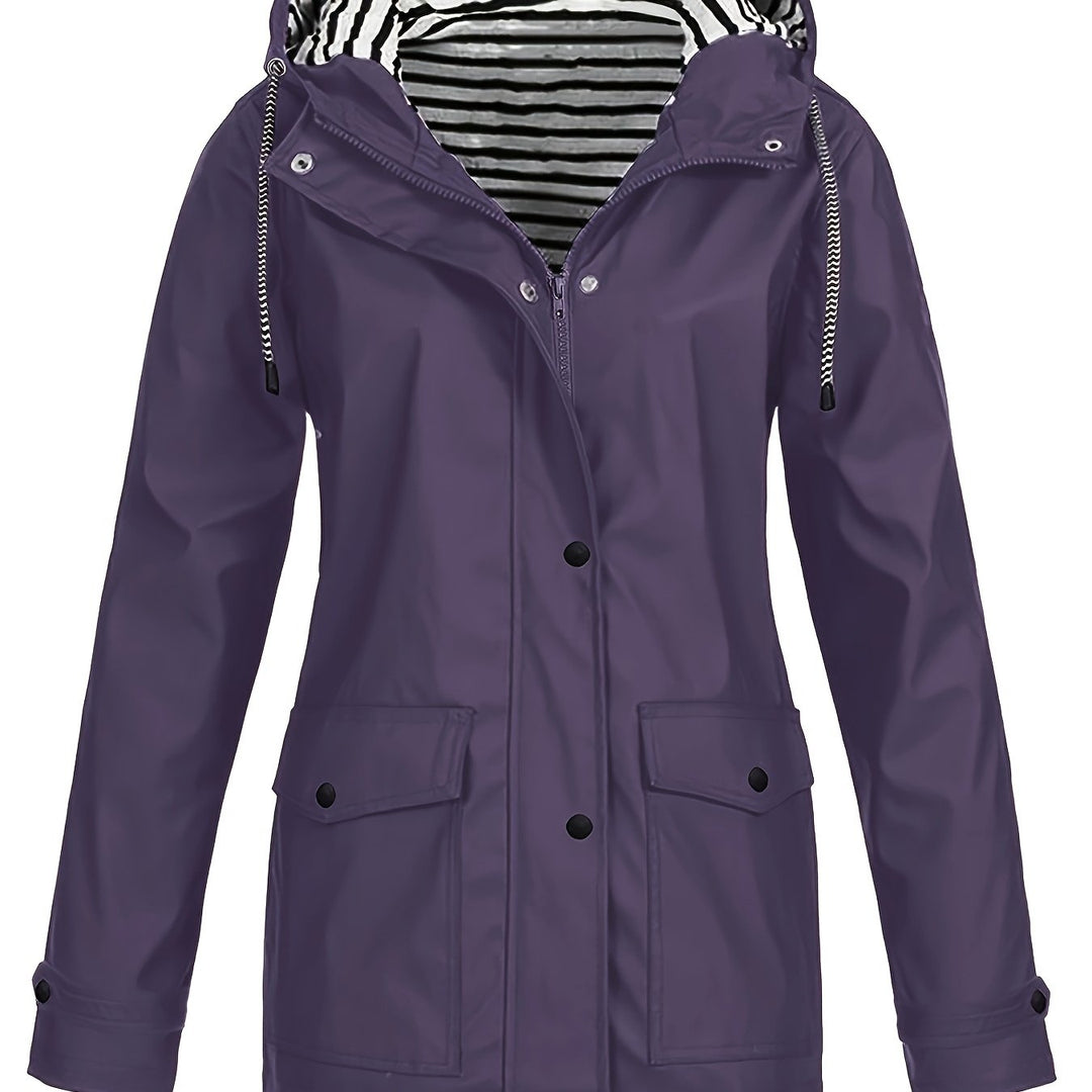 Casaco impermeável Lara – Proteção e estilo em qualquer clima