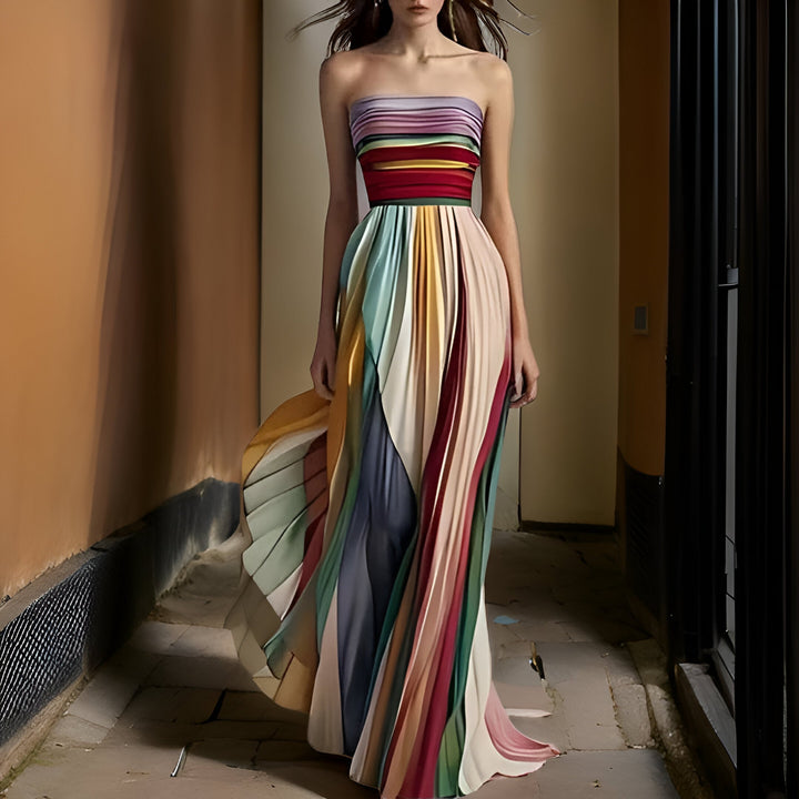 Asia| Vestido de Mulher longo casual premium