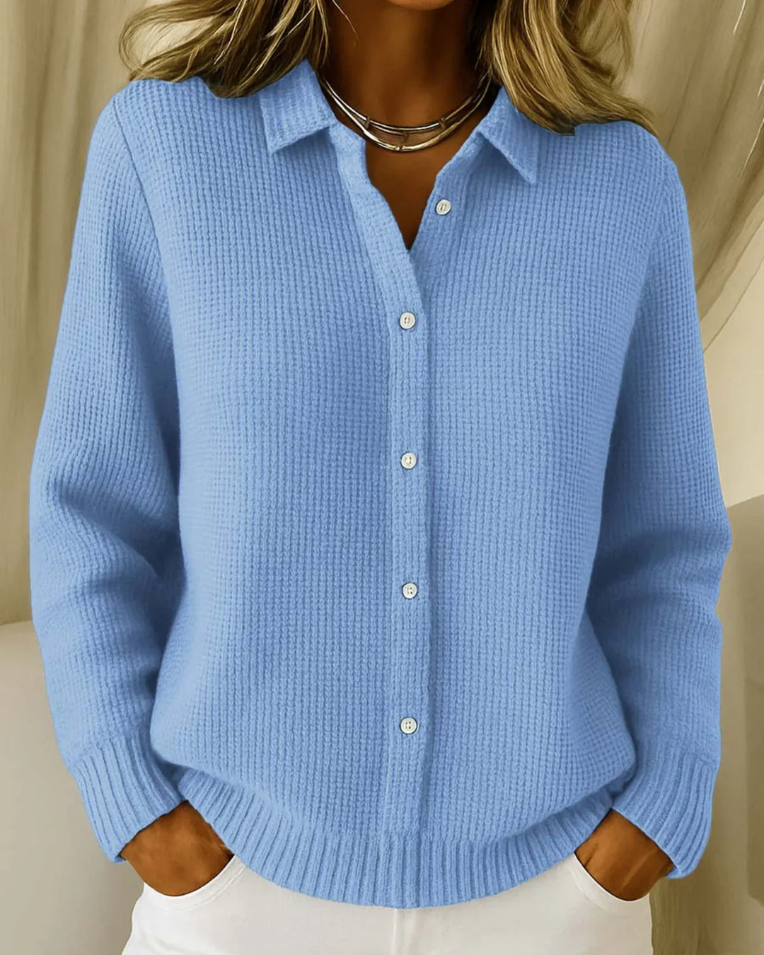 Monica- Casaco de Malha Elegante