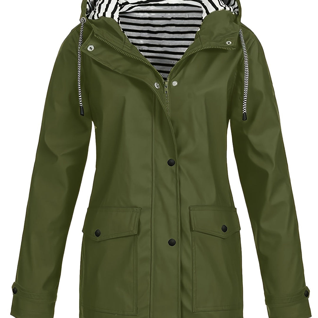 Casaco impermeável Lara – Proteção e estilo em qualquer clima