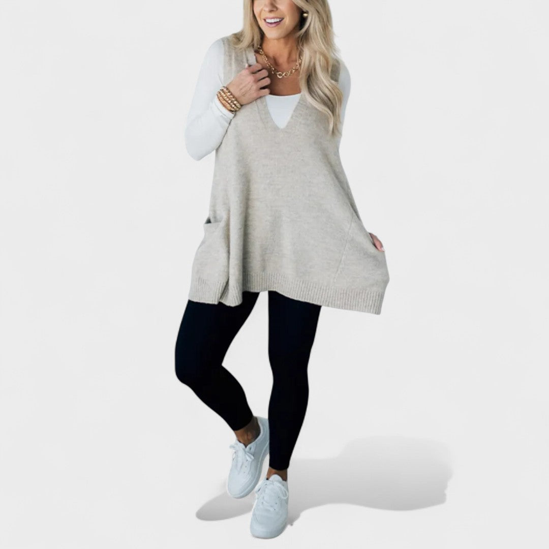 Sara - Colete de Malha