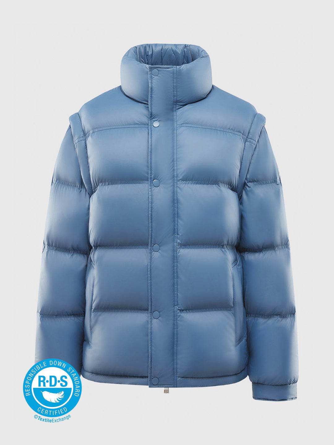 Casaco Puffer Frente e Verso