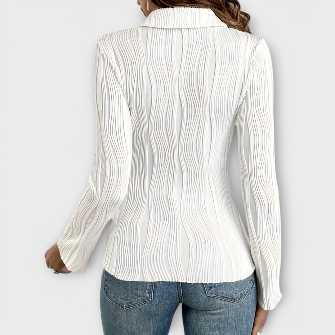 Blusa de manga longa