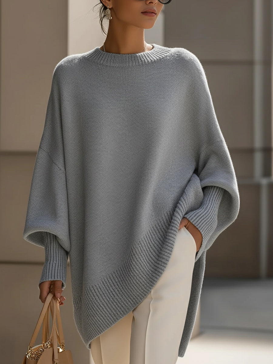 Anneta | Suéter poncho oversized