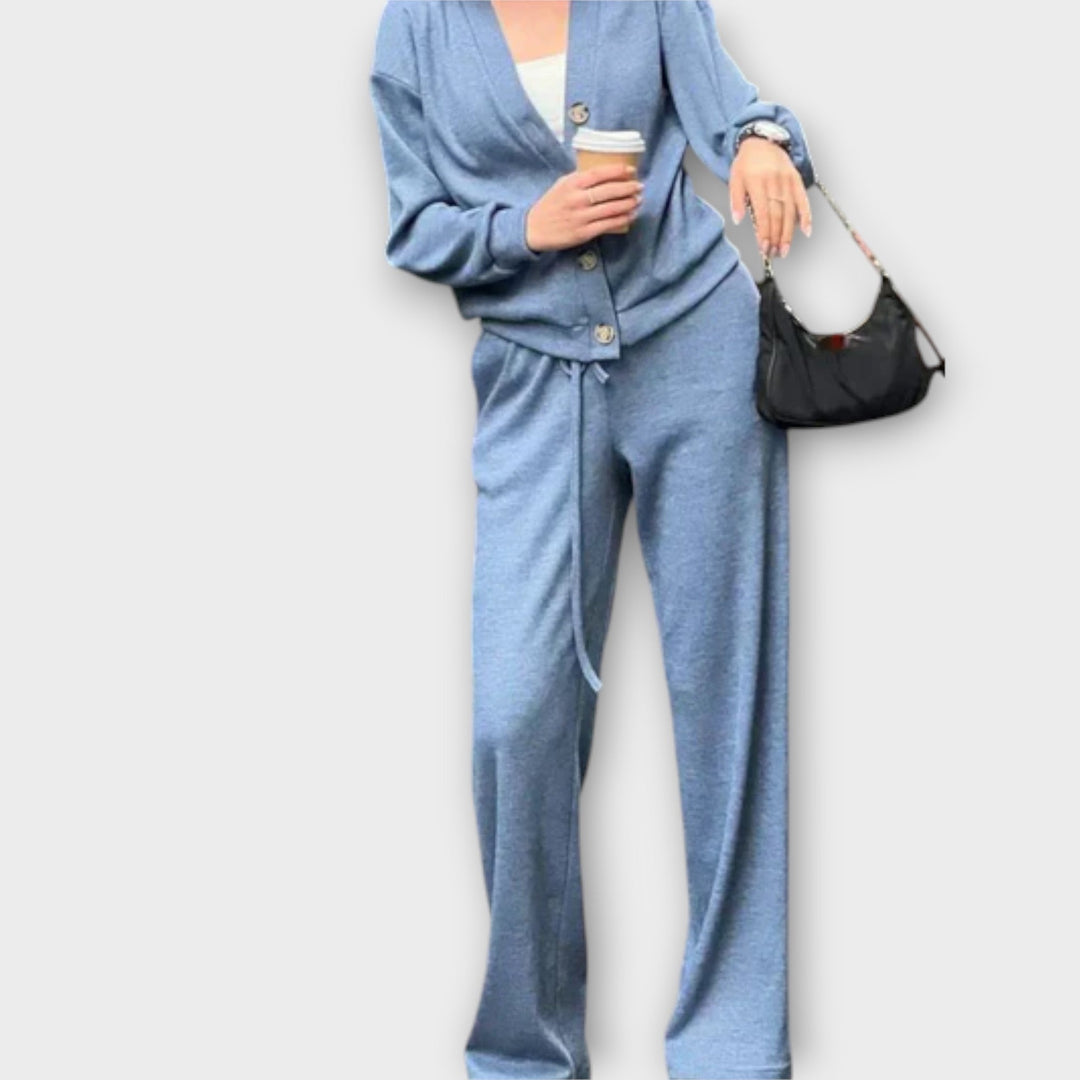 Conjunto de blusa e calça