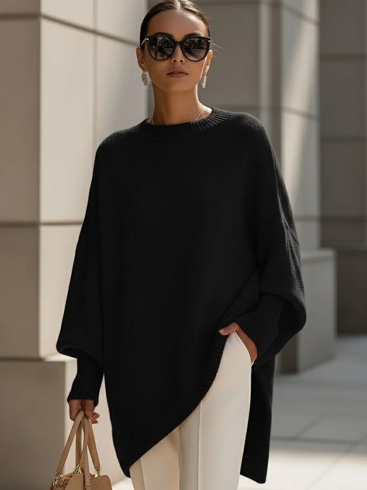 Anneta | Suéter poncho oversized