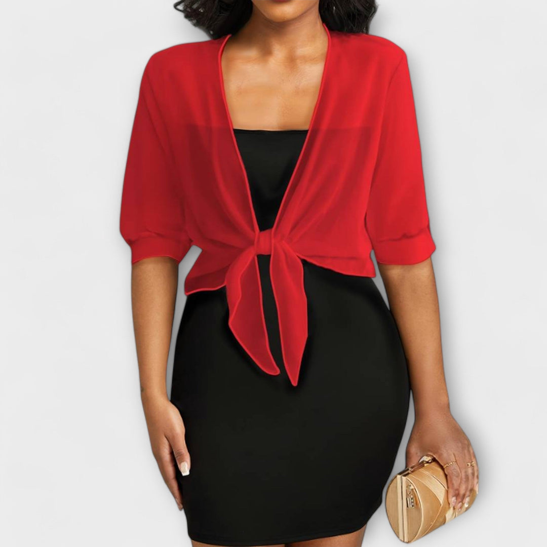 Blusa com frente aberta