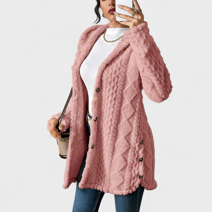 Cristina - Casaco Macio com Capuz