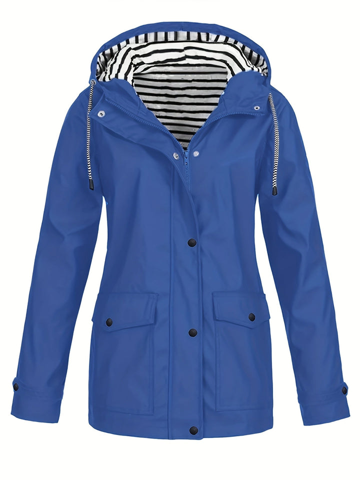 Casaco impermeável Lara – Proteção e estilo em qualquer clima