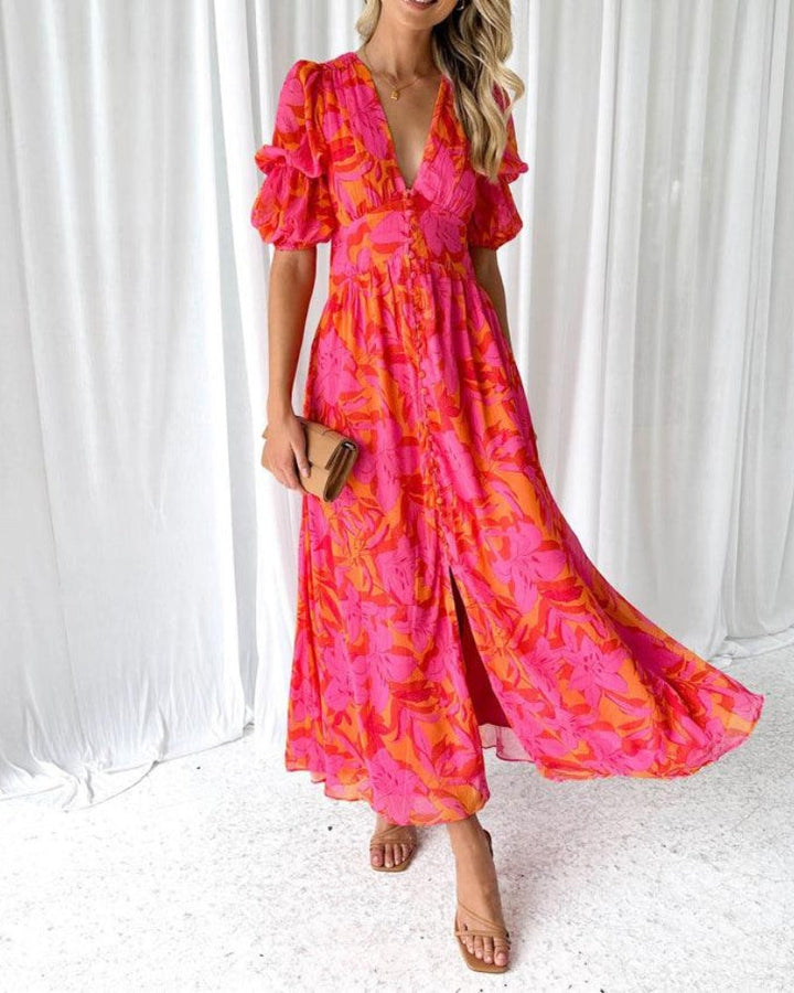 👉 DELACROIX | Vestido Maxi Brilho Solar (EDIÇÃO LIMITADA!) ✨