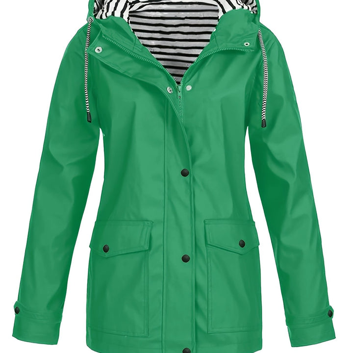 Casaco impermeável Lara – Proteção e estilo em qualquer clima