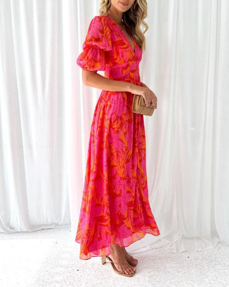 👉 DELACROIX | Vestido Maxi Brilho Solar (EDIÇÃO LIMITADA!) ✨