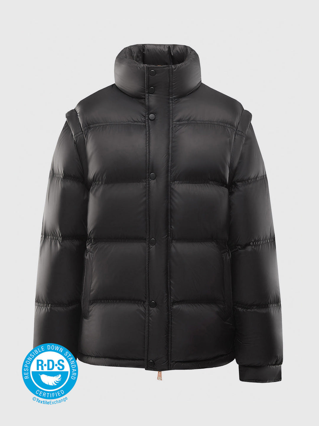 Casaco Puffer Frente e Verso