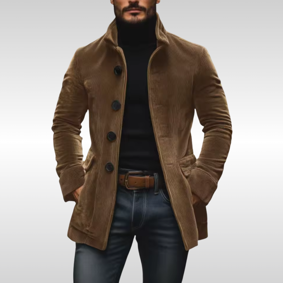 Matteo™ - Casaco Blazer em Pana Premium