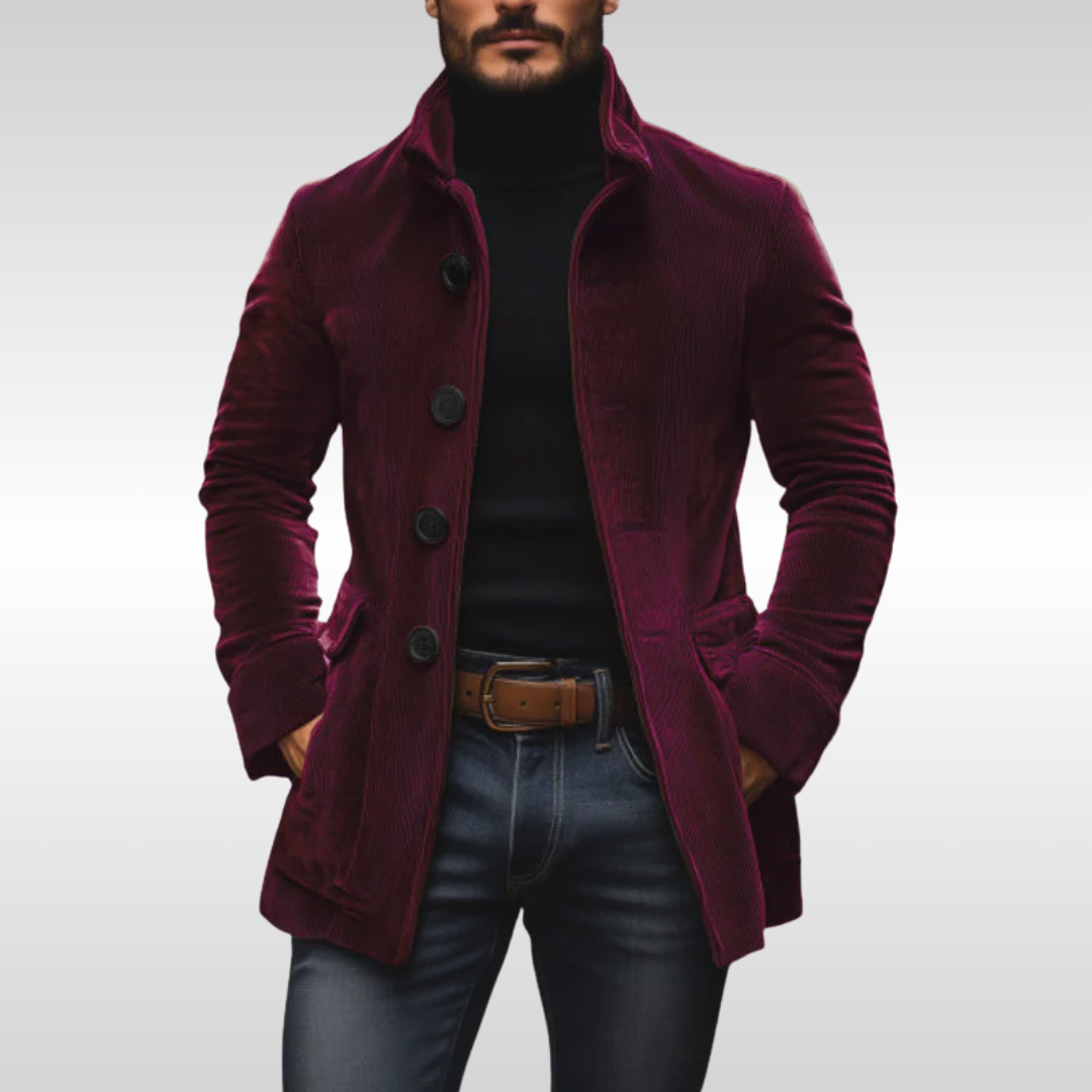 Matteo™ - Casaco Blazer em Pana Premium
