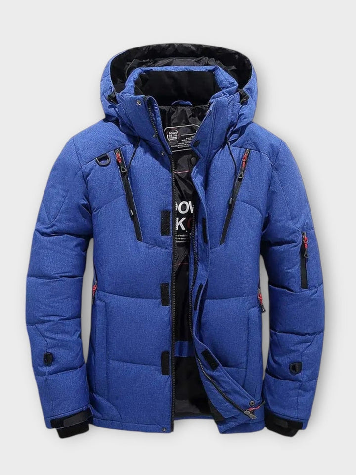 Arktis Pro™ | Parka de Inverno Masculina Sólida