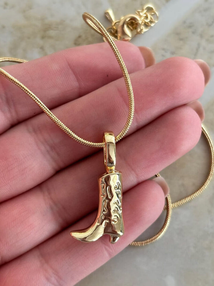 Colar de Bota de Cowboy