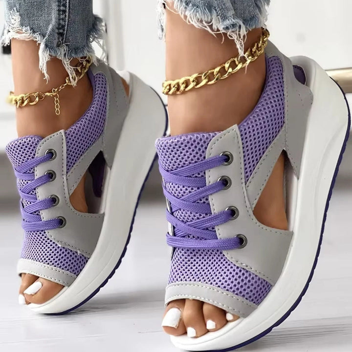 Nayeli - Sandália Casual com Laços