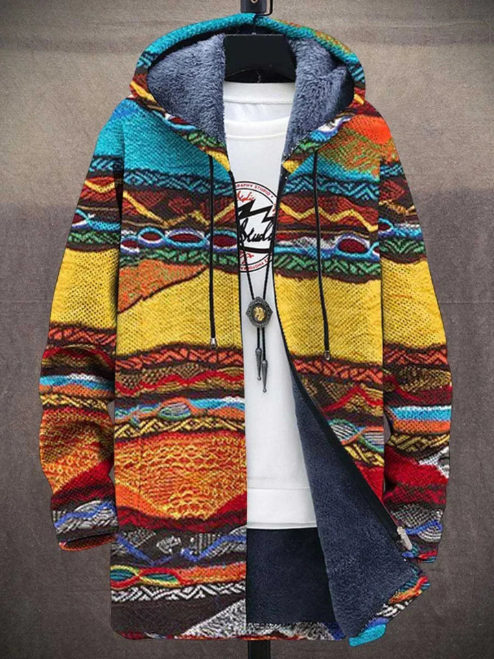 Elouera | Cardigan luxuoso inspirado em arte
