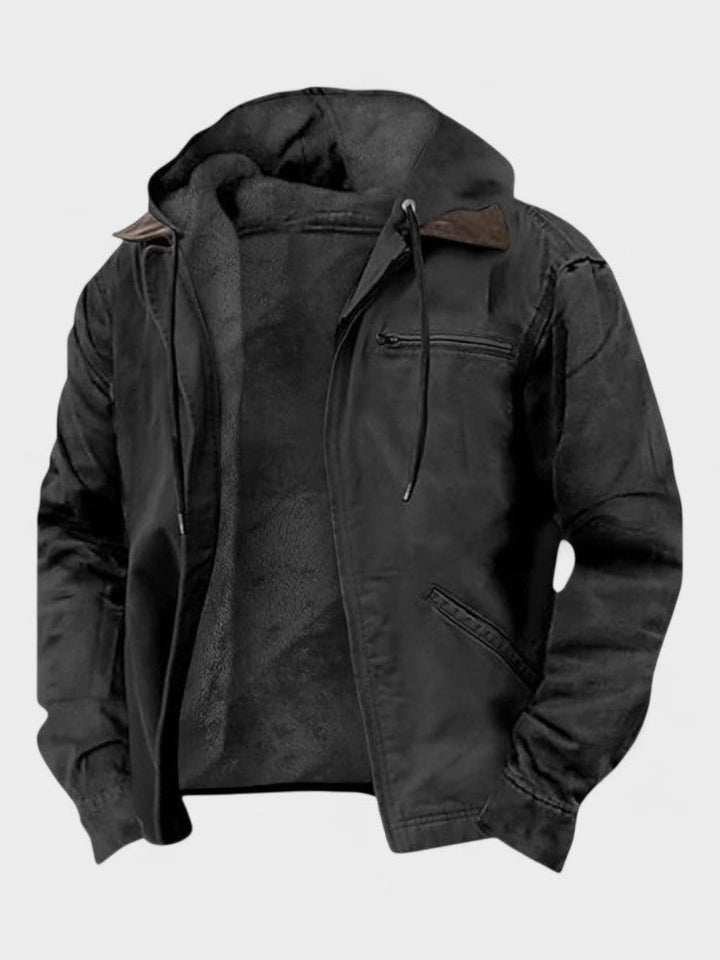 Gaspard™ | Sweatshirt com Capuz Estilosa e com Zíper