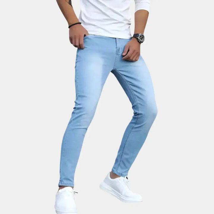 Calça Skinny Belgravia em Denim
