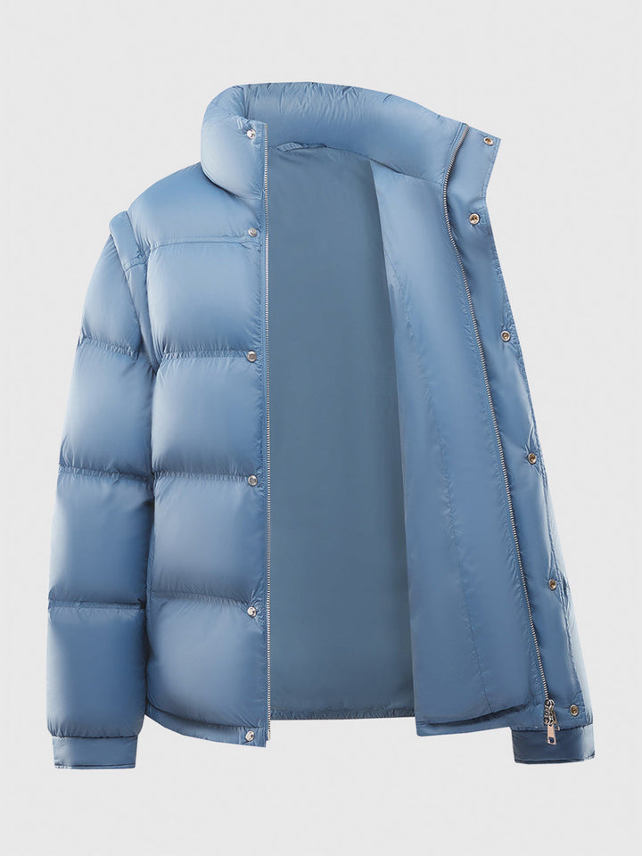 Casaco Puffer Frente e Verso