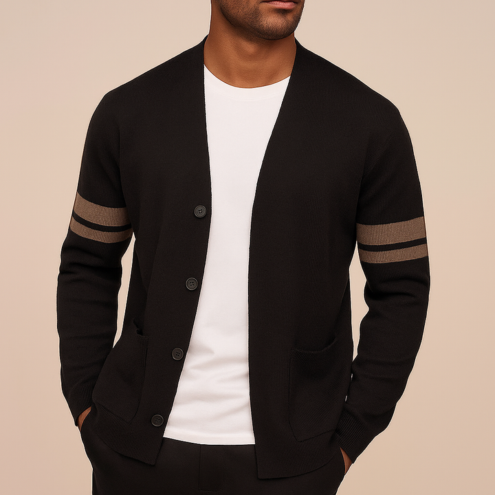 David | Cardigã de Homem casual com botões