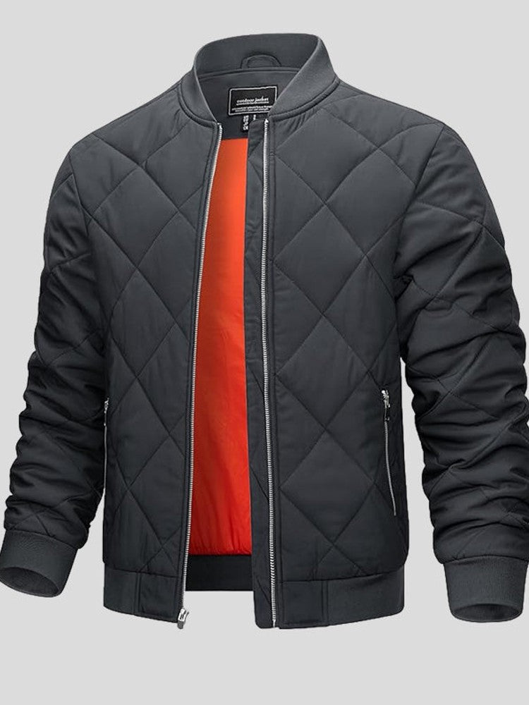 Morten™ | Casaco bomber forrado elegante