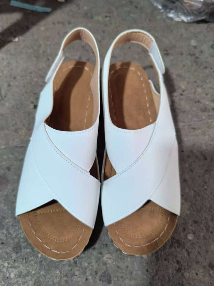 Lucia - Novas Sandálias de Salto Alto de Verão para Mulheres em Estilo Vintage