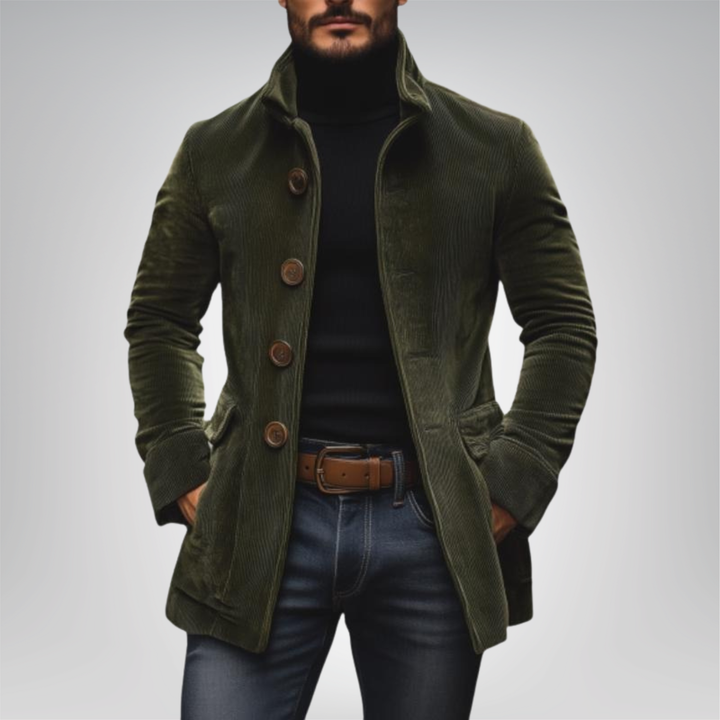 Matteo™ - Casaco Blazer em Pana Premium
