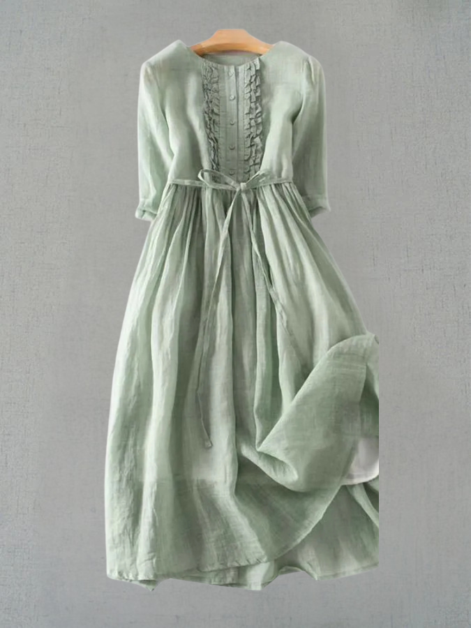 Arya - Vestido Vintage com Elegância Atemporal