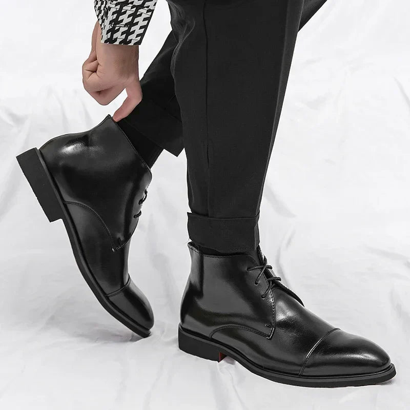 Botas Chukka de Couro Thomas Hudson