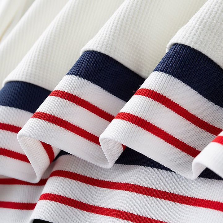 Polo Waffle de Manga Longa Luvior Premium