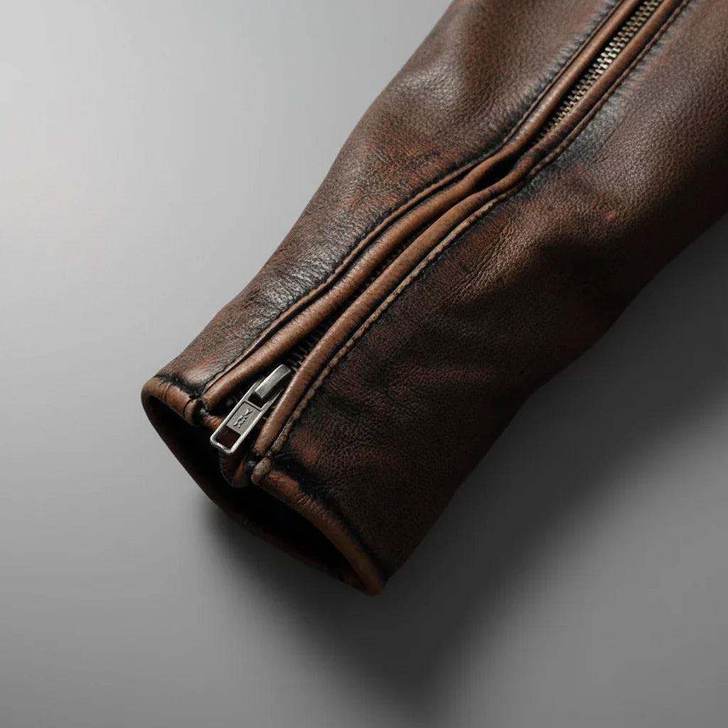 Jaqueta de Couro Colt Maddox