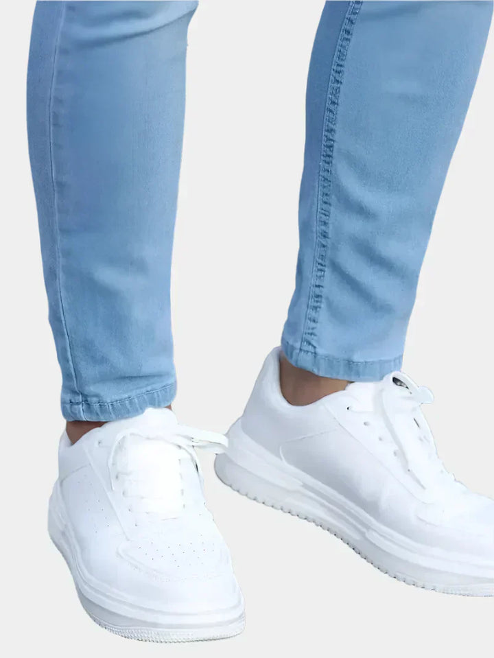 Calça Skinny Belgravia em Denim