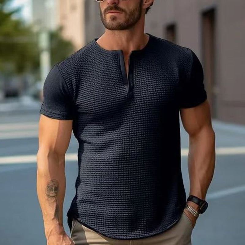 Polo em estilo tricotado  Bellissimo