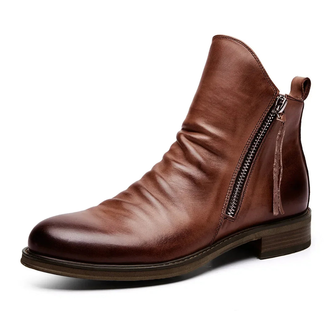 Botas Chelsea de Couro Bernardo Cavallino