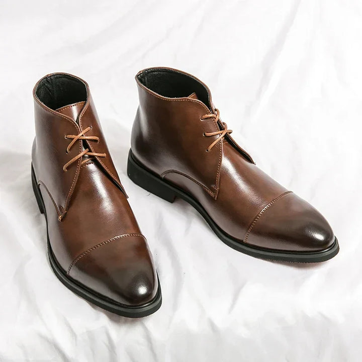 Botas Chukka de Couro Thomas Hudson