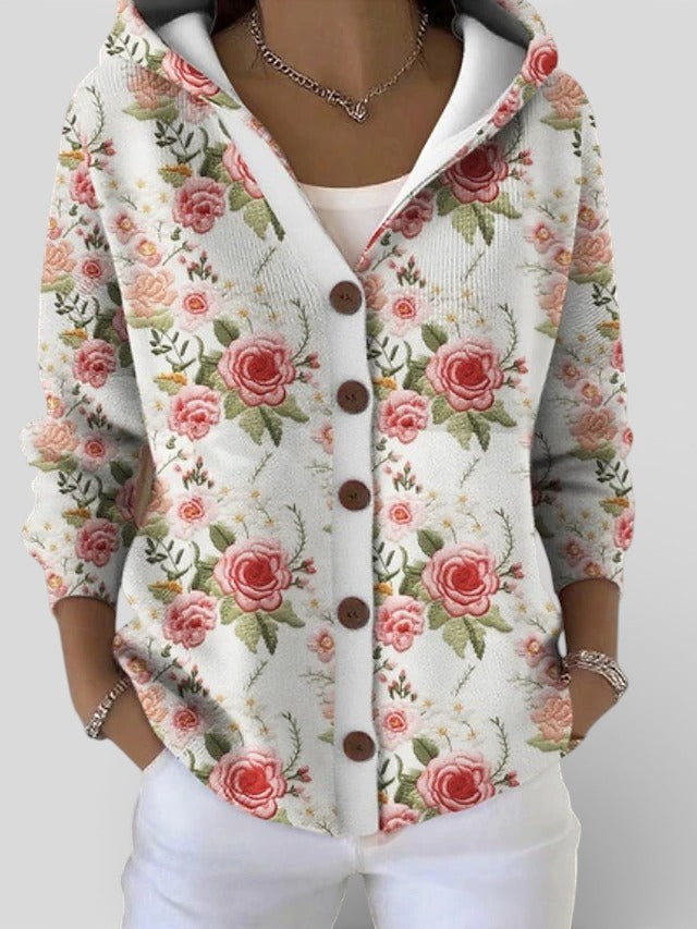 Carmen™ | Cardigan longo artístico e quente