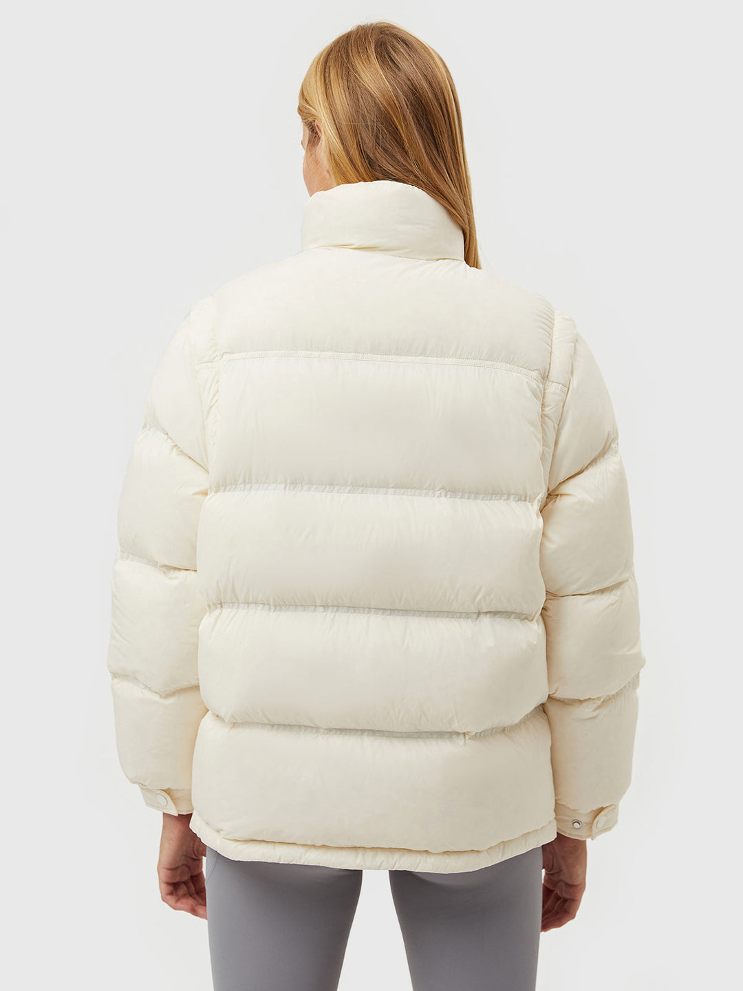 Casaco Puffer Frente e Verso