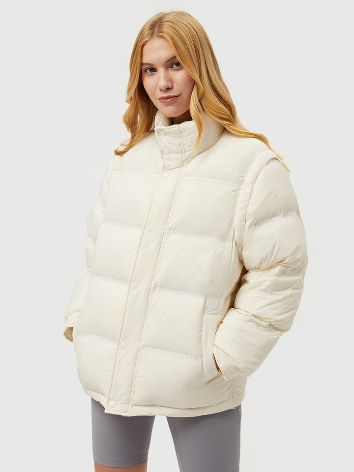 Casaco Puffer Frente e Verso