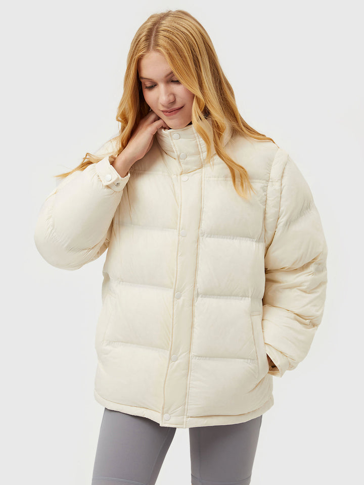 Casaco Puffer Frente e Verso