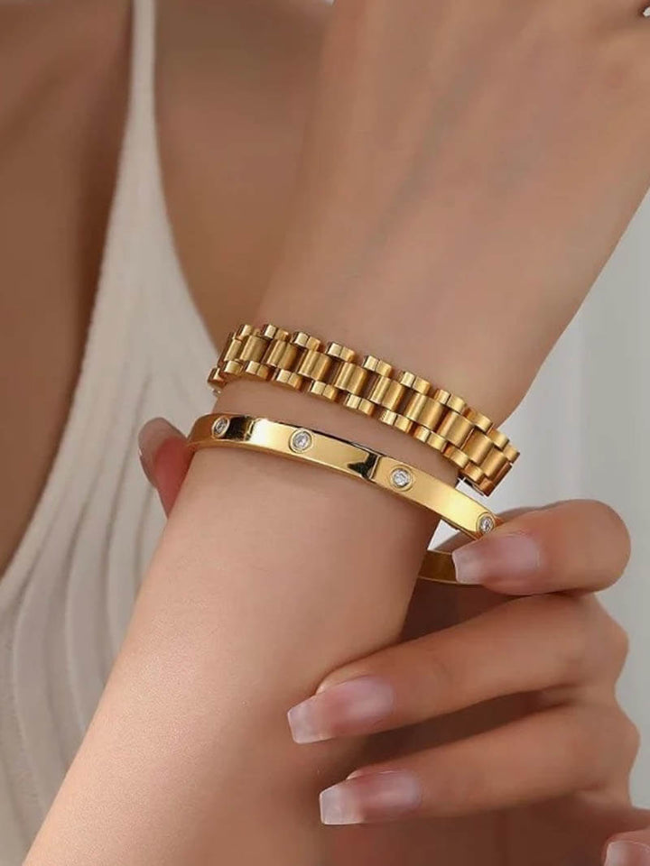 Conjunto de Pulseiras Iconic Link