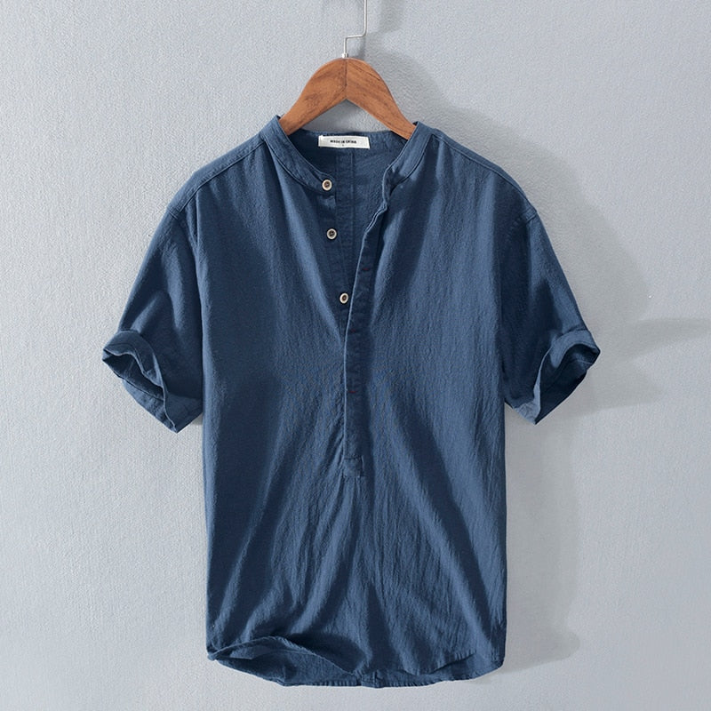 Polo de Linho Masculino Barbos
