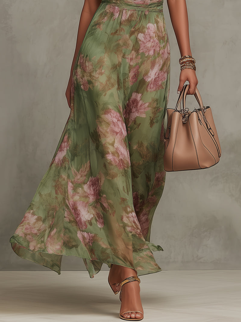 Sophie | Vestido floral  elegante de verão