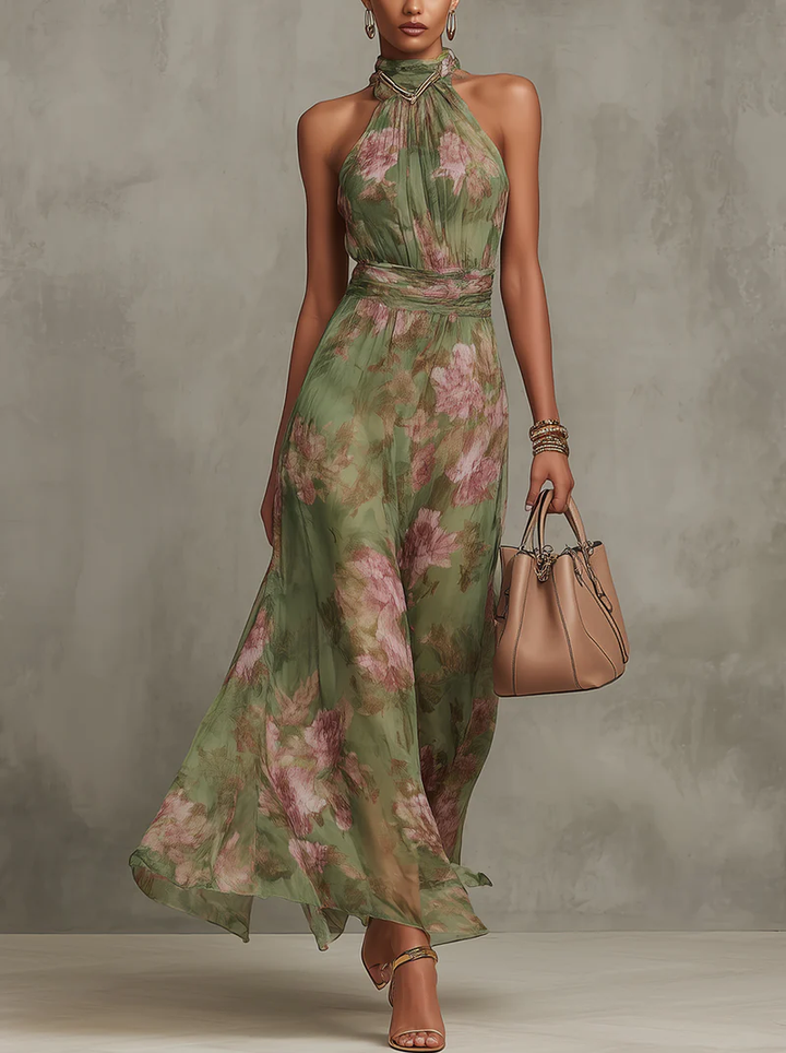 Sophie | Vestido floral  elegante de verão