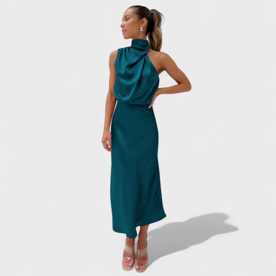Alba - Vestido Satin Elegance