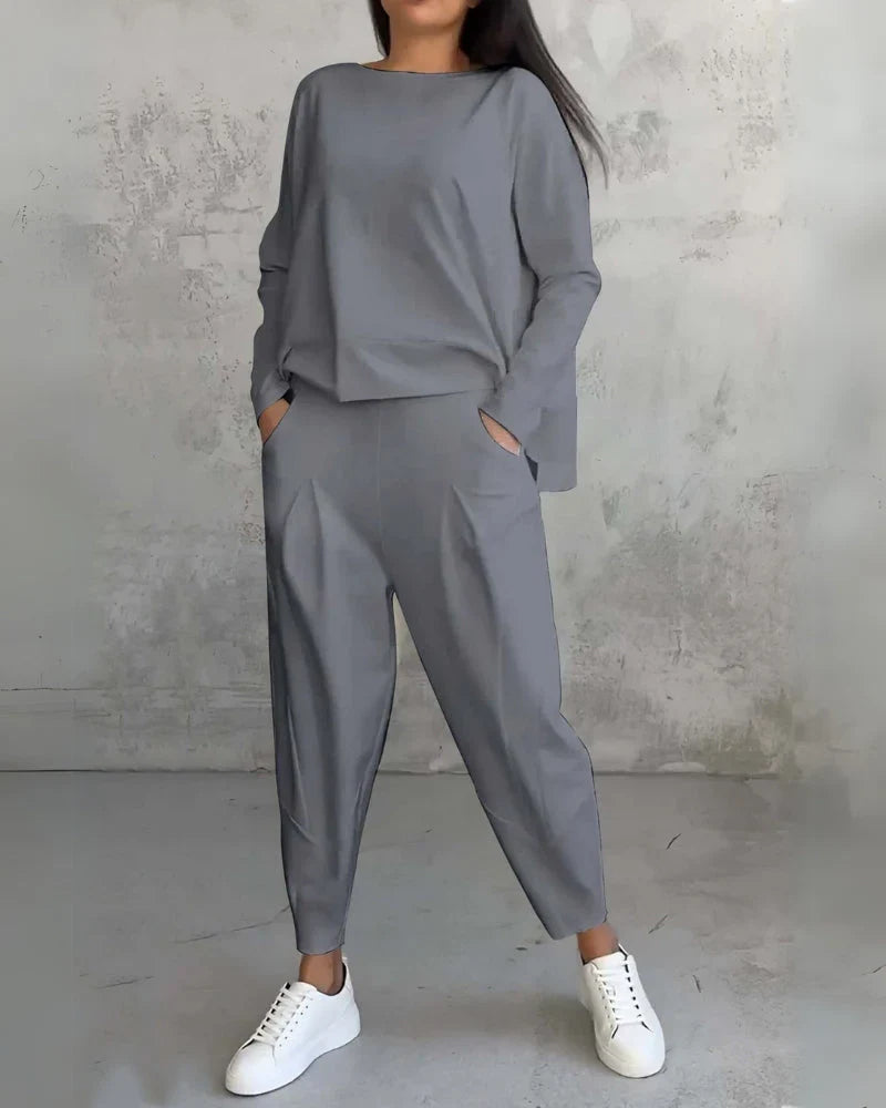 Eline - Conjunto Casual de Duas Peças