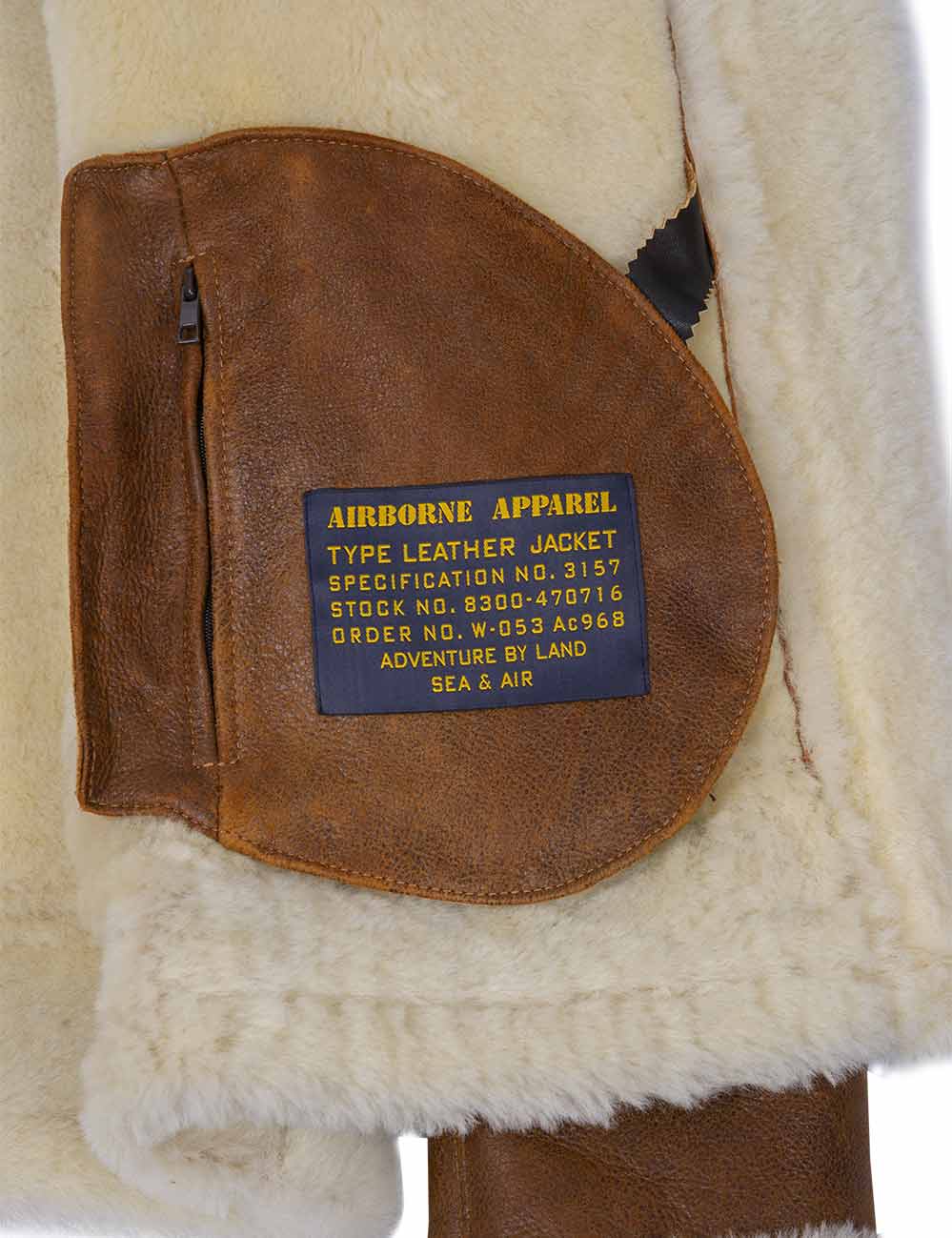 Aron™ | Casaco Bomber com Pelo Sintético